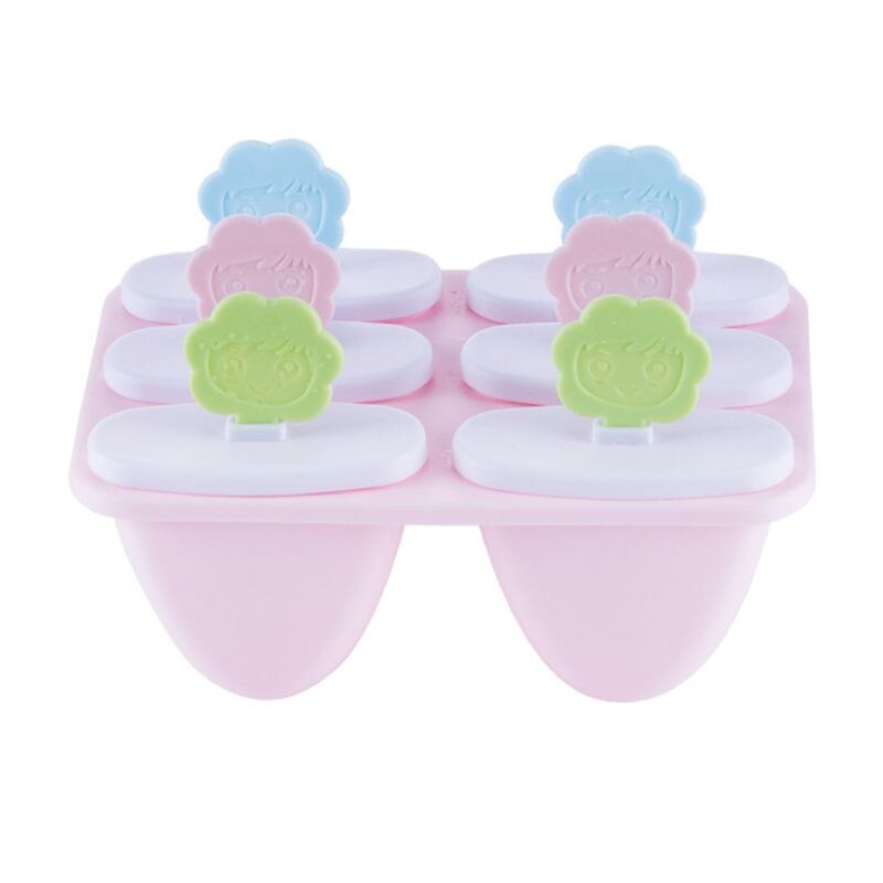 Smiley uchwyt lód forma na krem urocza forma robić lodów na patyku domowe DIY lody na patyku formy X4YD