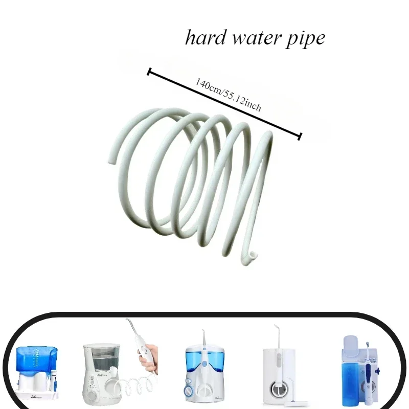 Per waterpik/Braun/Oral-B/Panasonic multimarca universale flosser acqua Accessori per la riparazione del tubo flessibile morbido