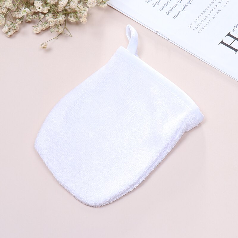 1pc/2 stk magisk ansigtshåndklæde makeup-fjerner rensehandske genanvendelig fiber kvinde ansigtsklud ansigtspleje værktøj tilfældig farve