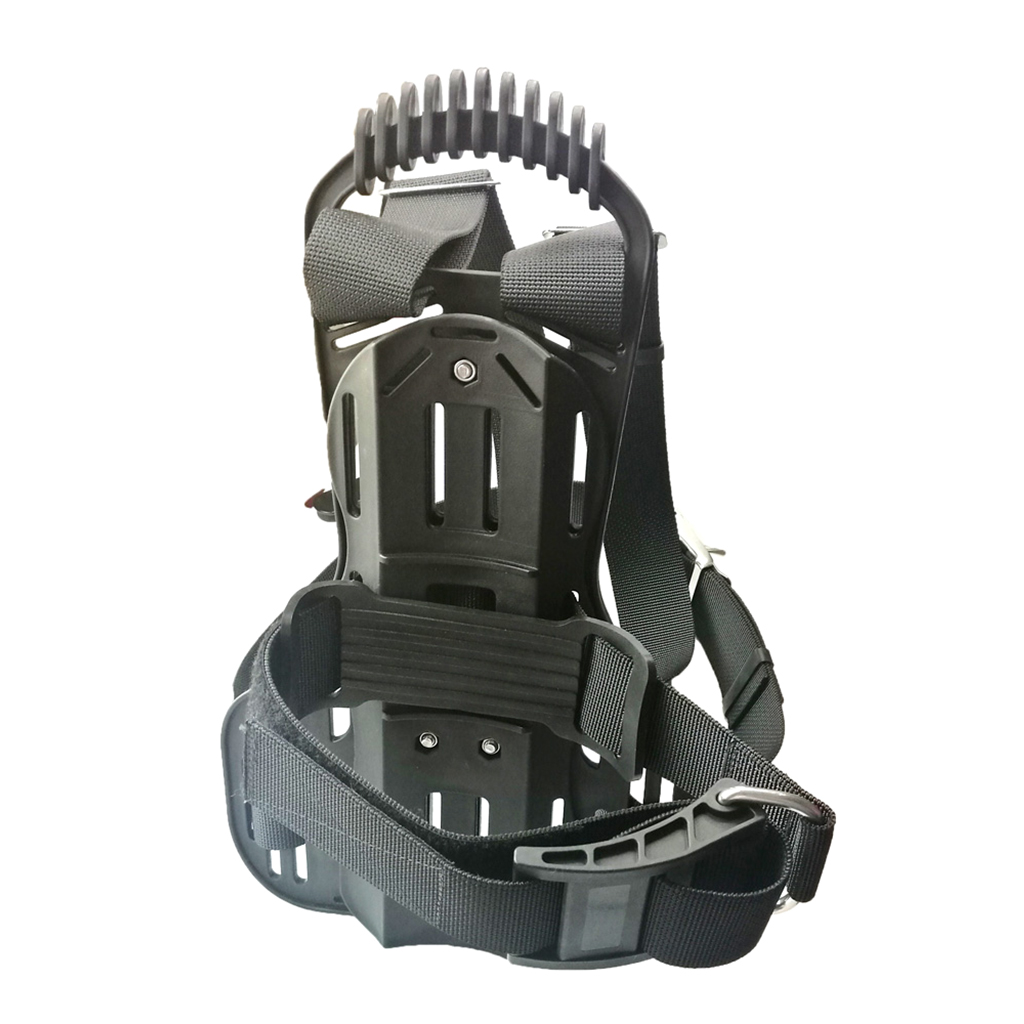 Adjustable Diving Tank Back Pack Single Oxygen Bottle Gas Cylinder Tank Bracket Holder Mount Backpack for Scuba Dive Snorkeling