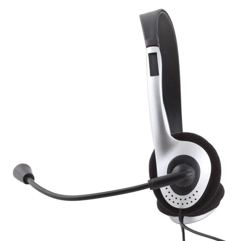 Goedkope Bedrade Gaming Koptelefoon Hoofdtelefoon Met Microfoon 3.5Mm Plug Mic Voip Headset Skype Voor Pc Computer Laptop #21228