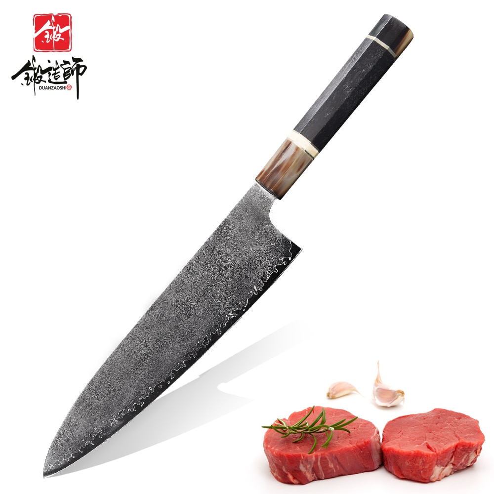 Damascus chef knife 8 inch Damascus Chef Knives 67 Layers Damascus Steel Kitchen Knives High carbon steel Japanese style knife