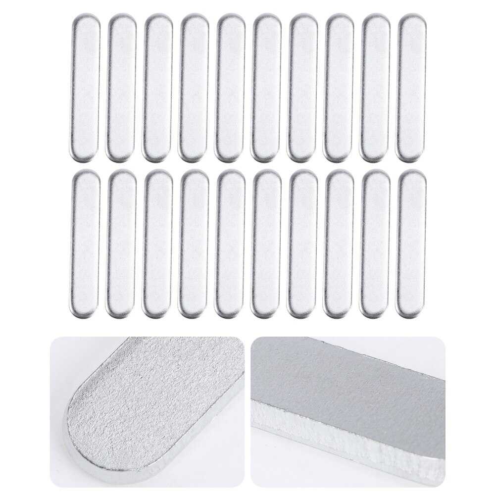 20 piezas de plomo para cortinas, peso cubierto, 40g