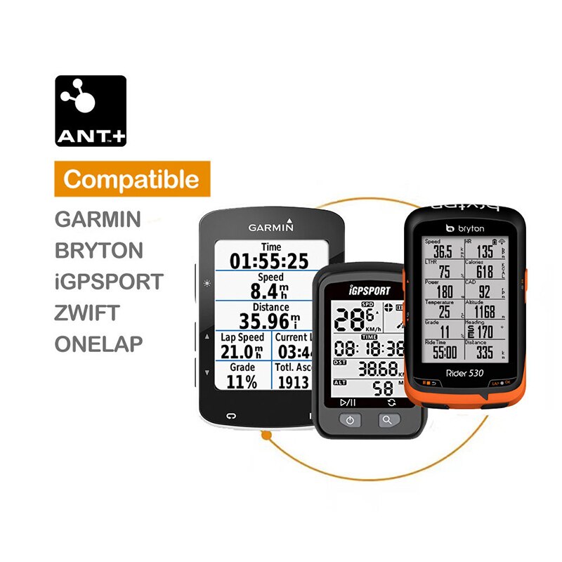H64 Mover ANT Bluetooth Heart Rate Monitor For Men And Women IP67 Waterproof Sports Running HR Sensor With Chest Strap Cycling