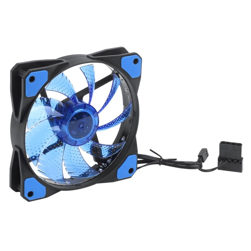 2 Pcs Accessories: 1 Pcs PC Computer Chassis Fan Case Heatsink & 1 Pcs ATX 4-Pin Male to Female Power Supply Cable Cord
