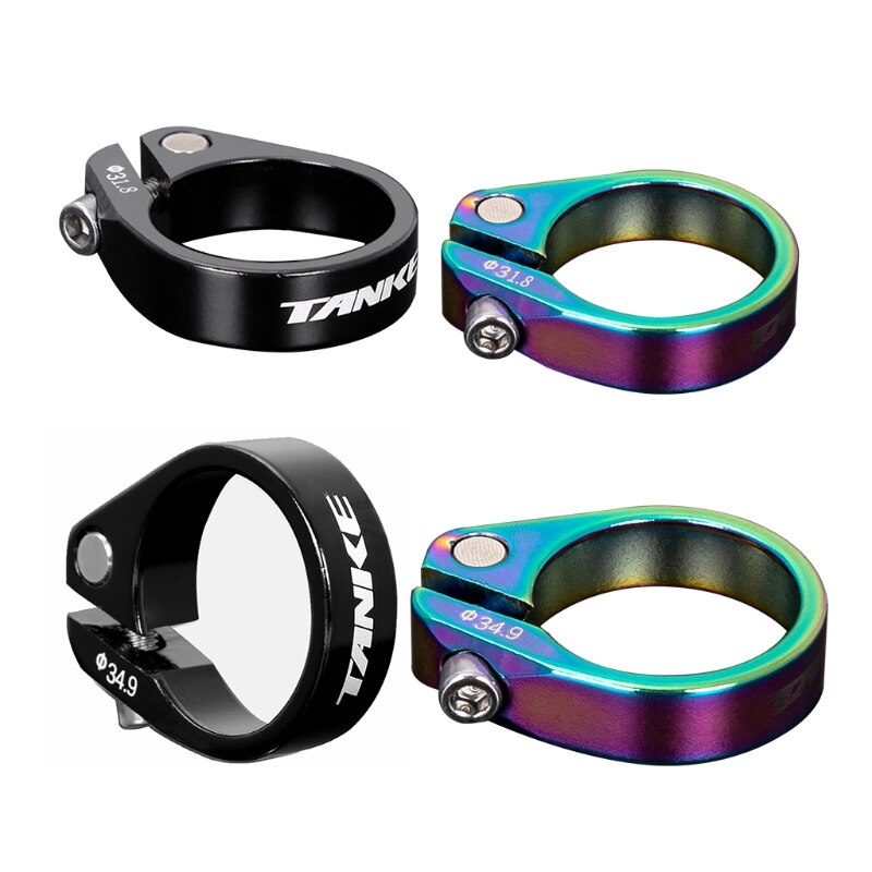 MTB Road Bike Seat Post Clamp 31.8 34.9mm Mountain Saddle Clamps