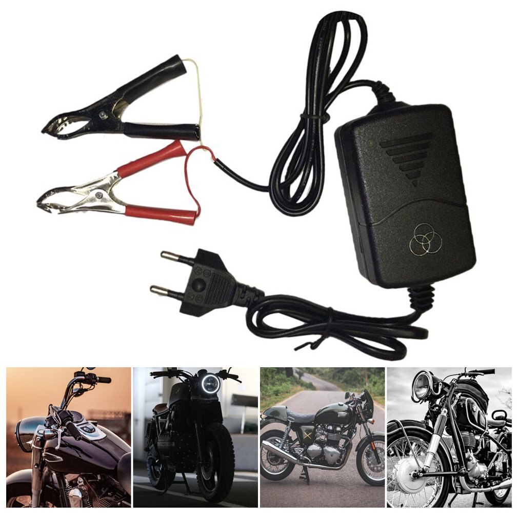 Auto Car Motorcycle ATV DC 12V/1A 15W Universal Portable Multi-mode Rechargeable Battery Charger Tender Maintainer