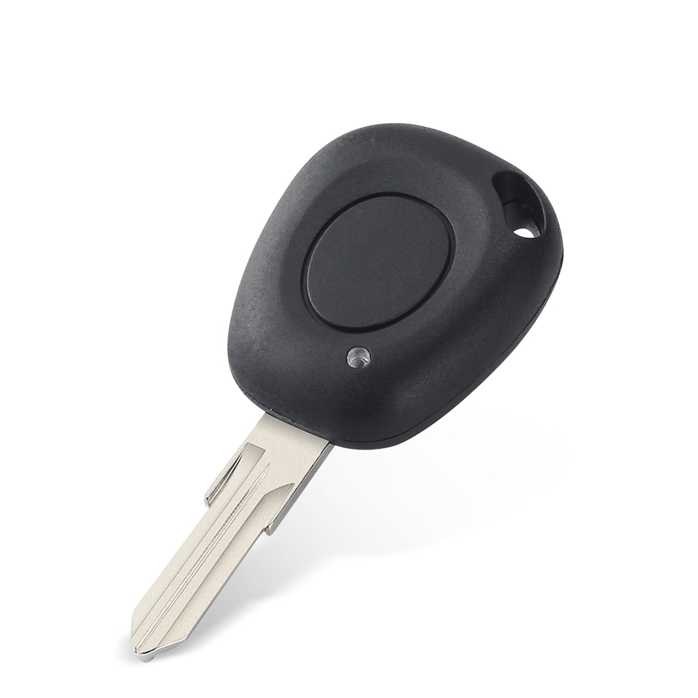 Keyyou novo 1 botão chave fob remoto escudo caso lâmina sem cortes para renault megane scenic laguna espace clio substituição capa