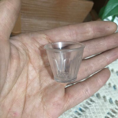 Originele Og Amerikaanse Meisje Transparante Jar Pop Voor Meisje En Jongen Voor Mini Plaat Kleine Huisdier Speelgoed Voor 18inch: WHITE