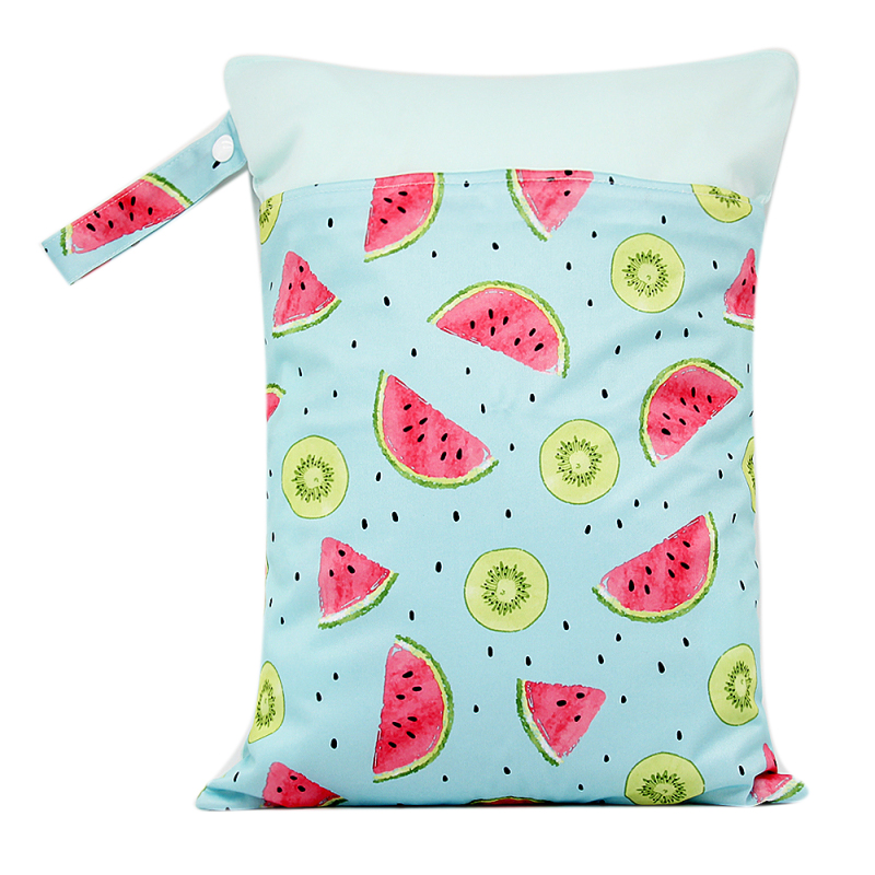 Baby Tuch Windel Windel Tasche Wiederverwendbare Mit Zwei Reißverschluss Taschen Wasserdichte Windel Lagerung Tasche Baby Wagen Hängen Tasche: 09