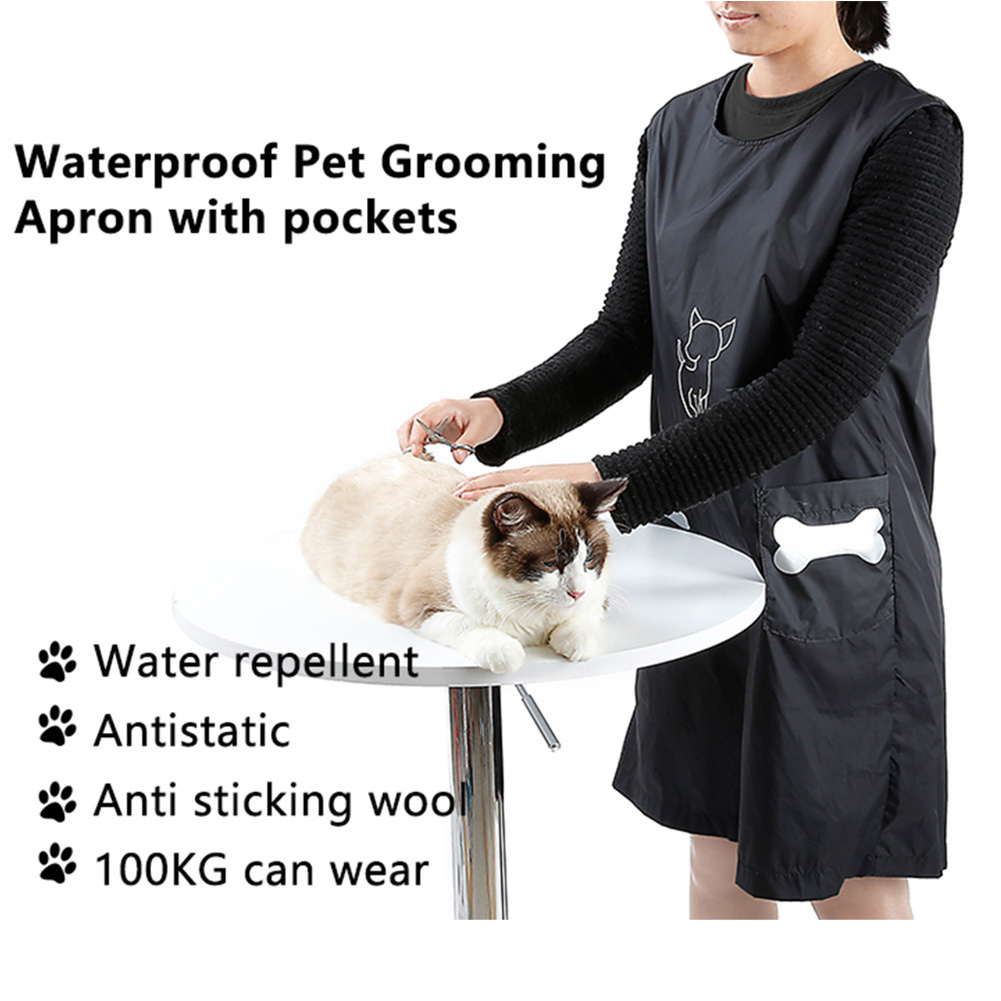 Nylon Huisdier Schoonheidsspecialiste Werkkleding Schort Voor Hond Kat Bad Kappers Grooming Anti Steken Kiel Kleding Huisdier Winkel Gewaad Jurk