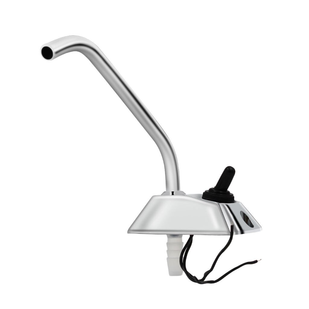 RV Marine Camper Kitchen Sink 12V Faucet Spout with Switch Water Electric Faucet