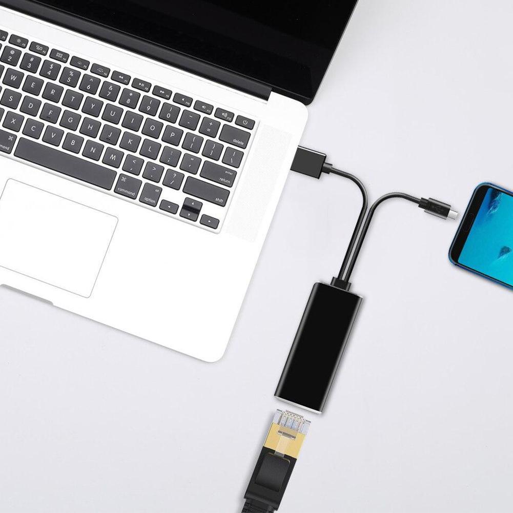 Ethernet Adapter Voor Chromecast Usb 2.0 Naar RJ45 Voor Google Home Chromecast 2 1 Ultra Audio Fire Tv Stick Micro usb Netwerkkaart