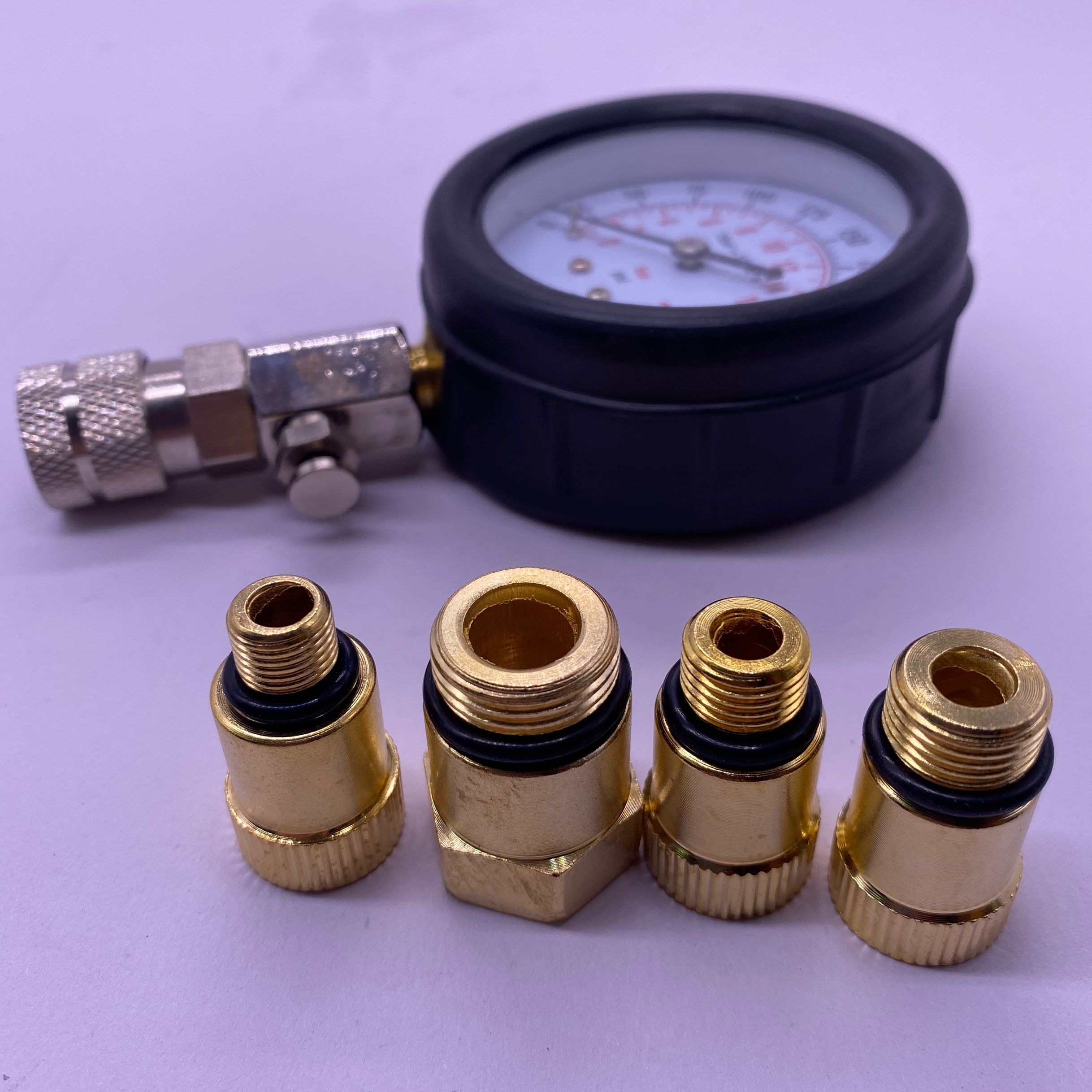 DPGJ-452 Diesel Engine Compression Cylinder Pressure Tester Gauge Kit Tester Leakage Diagnostic Automotive Tool