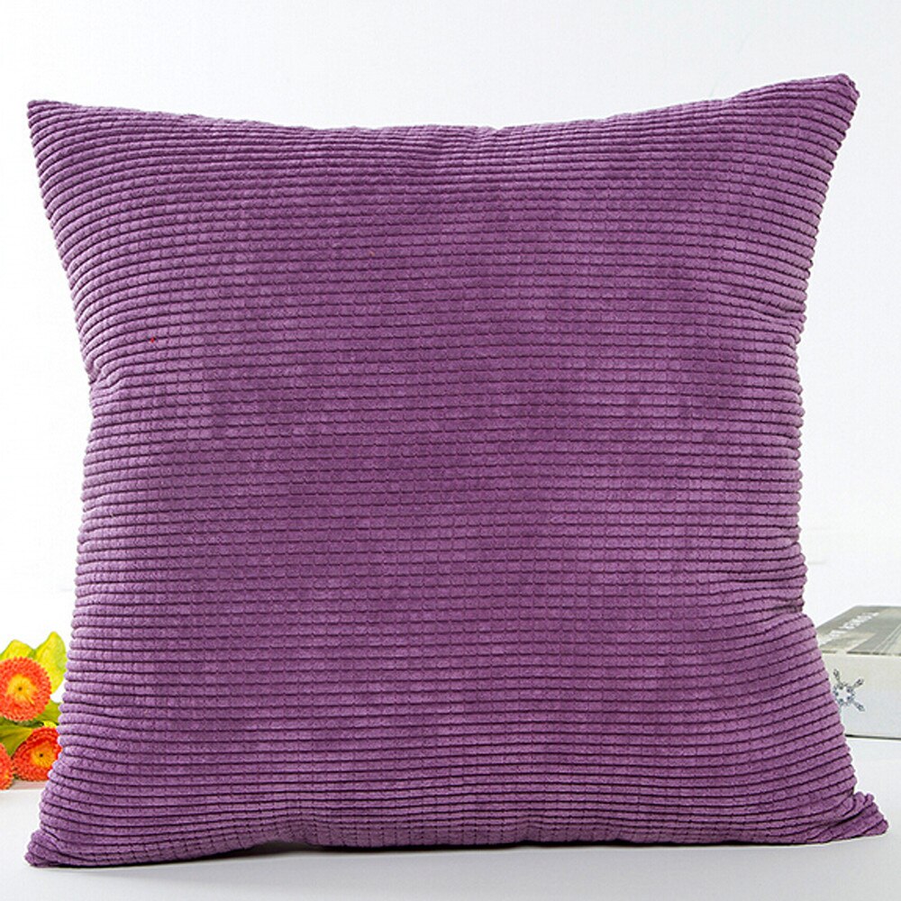 Taille Gooi Kussen Home Decor Gooi Polyester Katoen Voor Thuis Hotel Kussen s3: Purple