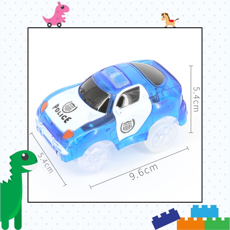 Magico Tracce Elettronica Vagone Giocattoli Per Il Capretto Tracce di Parti di Auto Giocattolo Pista Auto Accessori Auto Flash Bambini di Fantasia Per Bambini trasporto libero del Regalo