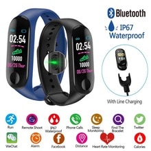 Smart Armband Stappenteller Bluetooth Polsbandje Hartslagmeter Bericht Herinnering Fitness Tracker Smartbracelet Voor Android/Ios