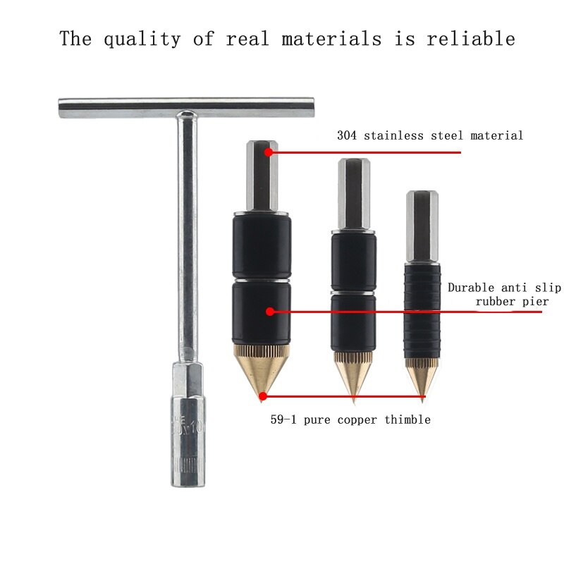 Melt Water Pipe Water Stop Artifact Pipe Emergency Repair Tap Water Stop Needle Nail Plugging Non-stop Water Heating Pipe