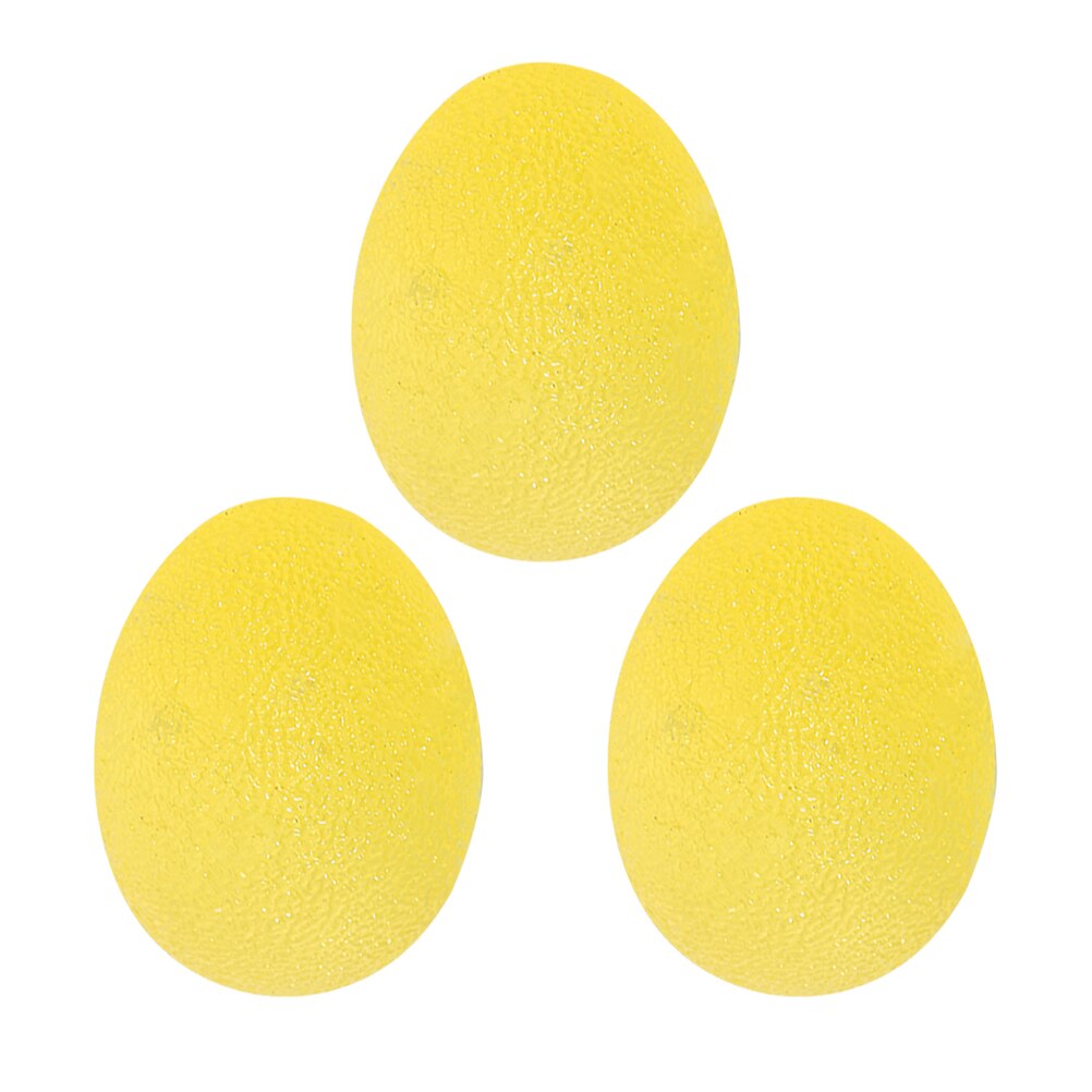 3PC Silikon Griff Bälle Hand Therapie quetschen Linderung betonen Ball Hand Handgelenk-stärkungsmittel-Ball Ball Weiche Gel betonen Bälle: Braun
