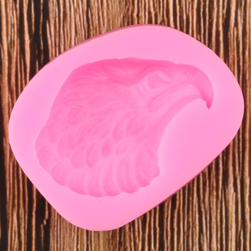 Moules en Silicone à tête d&#39;aigle, pour bonbons, argile polymère, chocolat, savon, bricolage, fête, outils de décoration de gâteaux fondants