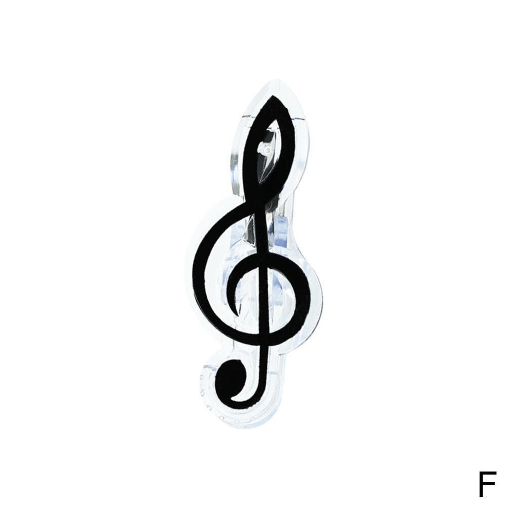 Muziekboek notitie clip plastic piano muziekboek pagina g clip sleutel muziek accessoires clip  p4 q 3: Zwarte sleutel
