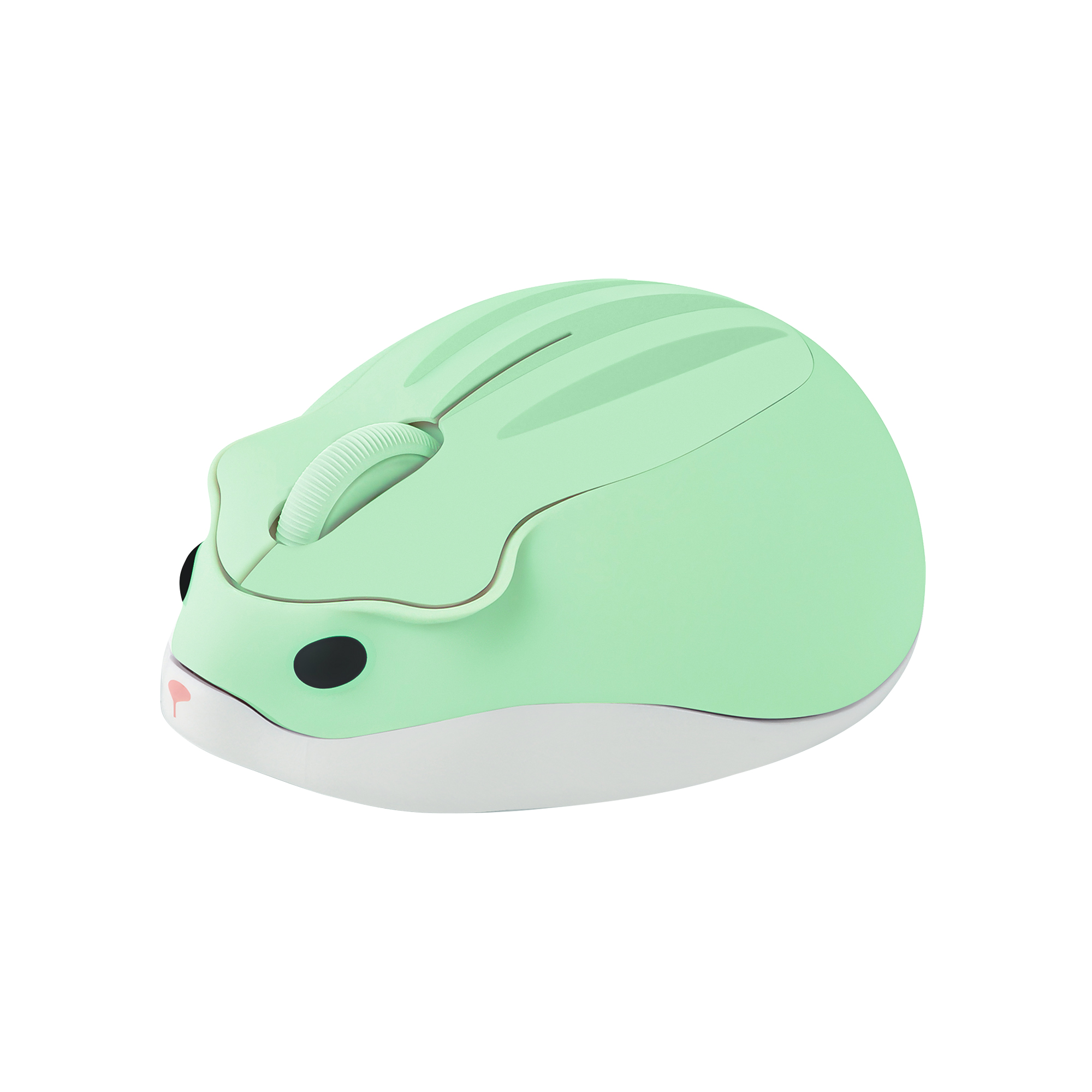 Mini mouse sem fio 3d fofo hamster 2.4g bluetooth modo duplo conectividade bateria de longa duração mudo mouse óptico usb para laptop pc
