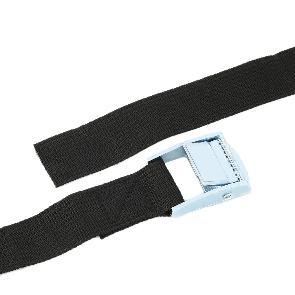 4 pcs 2.5cm * 200cm Cargo Lashing Polyester Webbing Straps Hold and Secure Ratchet Tie Down with Cam Buckle Winch Strap