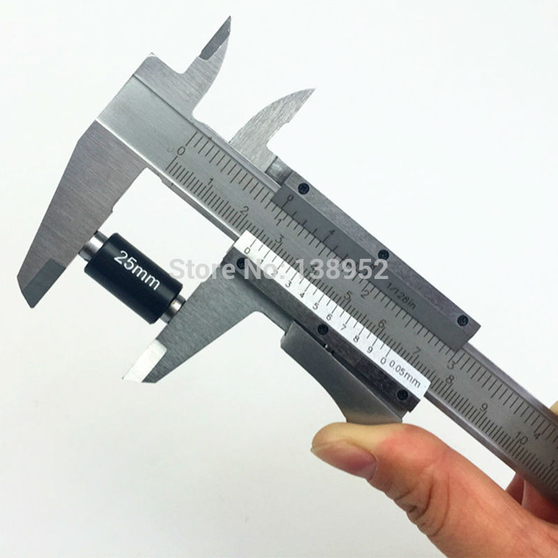 Steel Vernier Caliper with self lock 6&quot; 0-150mm Metal Calipers Gauge Micrometer Pie De Rey Paquimetro Measuring Tools