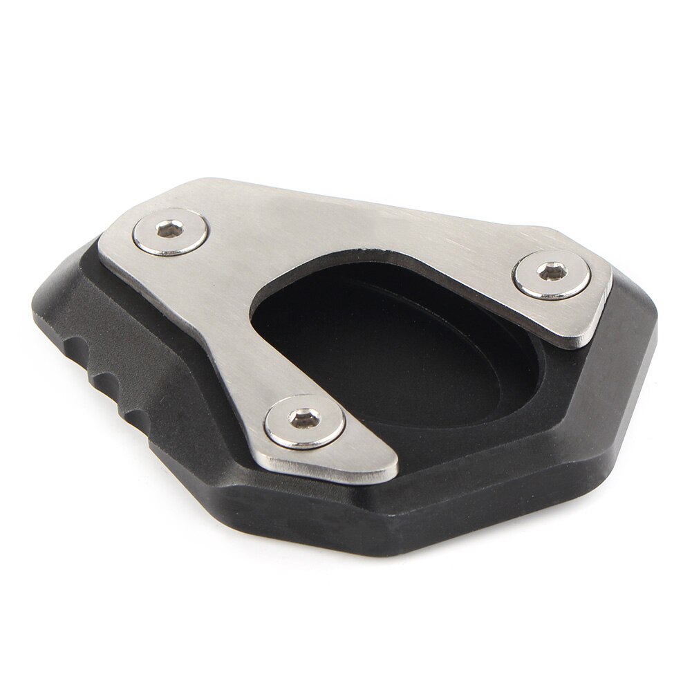 Moto béquille support latéral plaque d'extension agrandisseur tampon pour Kawasaki ER-6F/ER-6N ER6F ER6N