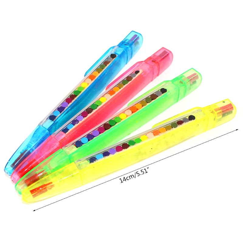 2 pièces peinture dessin Crayon stylo 20 couleurs enfants bricolage Graffiti Crayon enfants Art fournitures peinture outil jouet éducatif