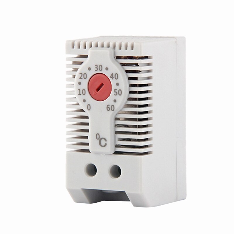KTO011 Normally Closed NC Adjustable Mechanical Temperature Controller Cabinet Thermostat Din Rail,for Heating Use: Default Title
