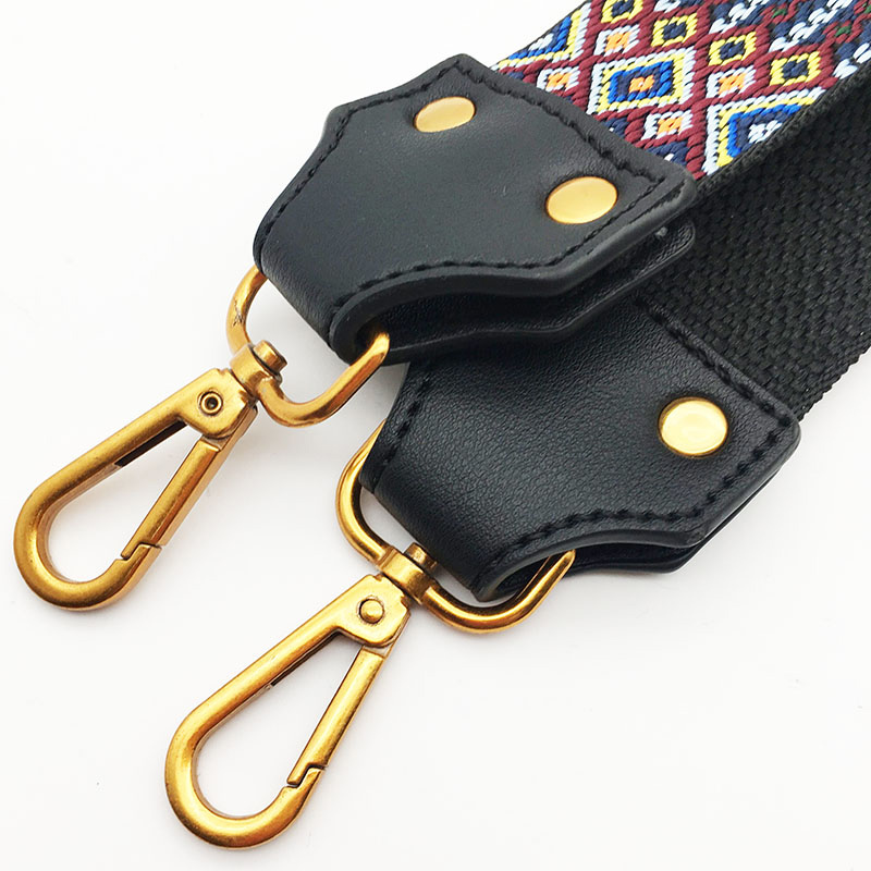 Embroidery Wide Shoulder Bag Strap for Bags Accessories Female Handbag Straps You Colorful Straps for Handbags Belt