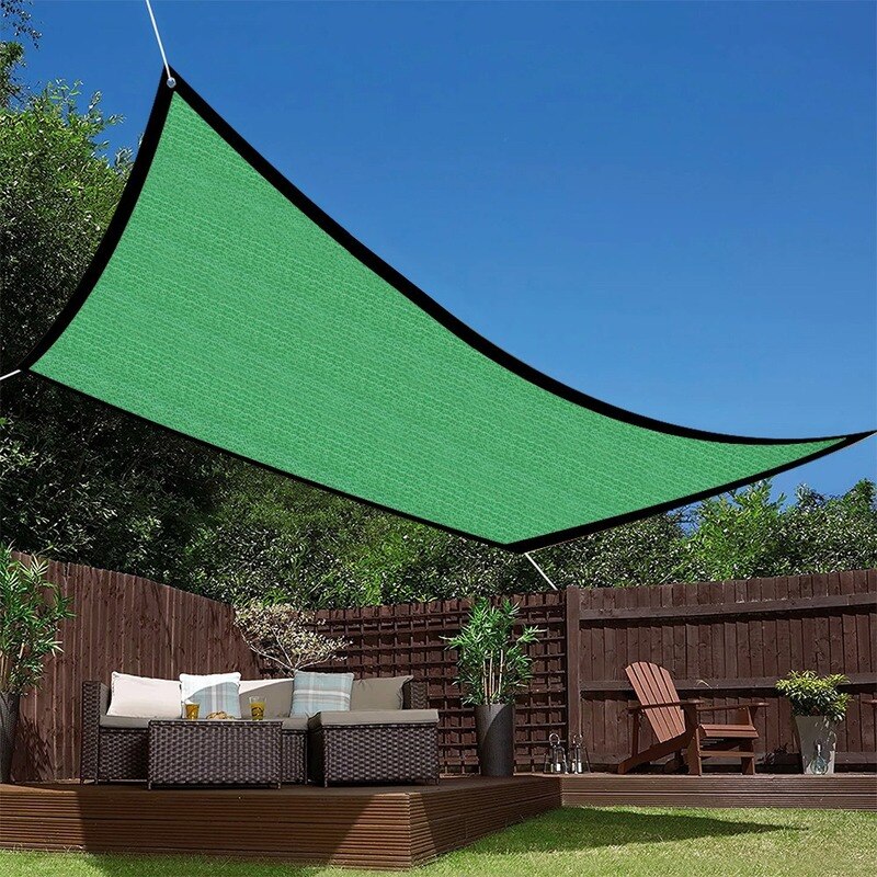 Sunscreen Encrypted Net Thickened Flower Balcony Courtyard Outdoor Shading Heat Insulation Outdoor Patio Sunshade Cloth