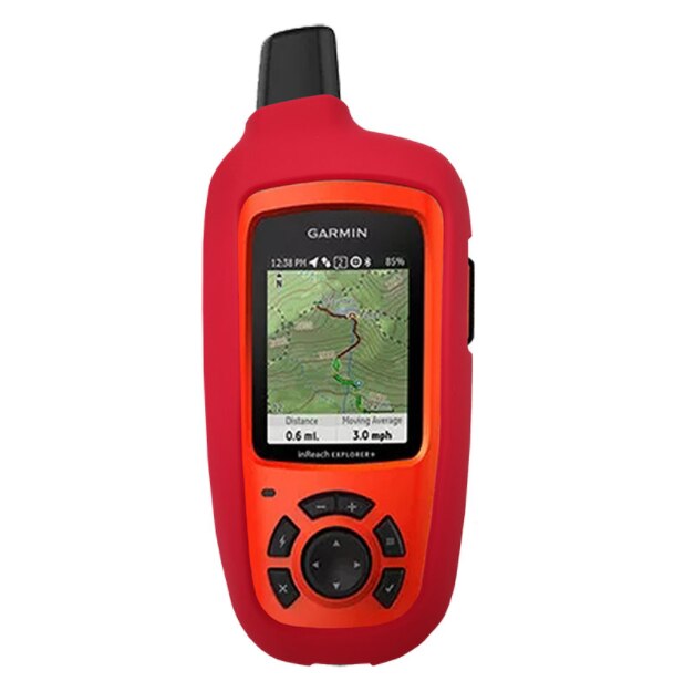 Silicon Beschermhoes Voor Garmin Inreach Se + Plus / Explorer + Plus: gules