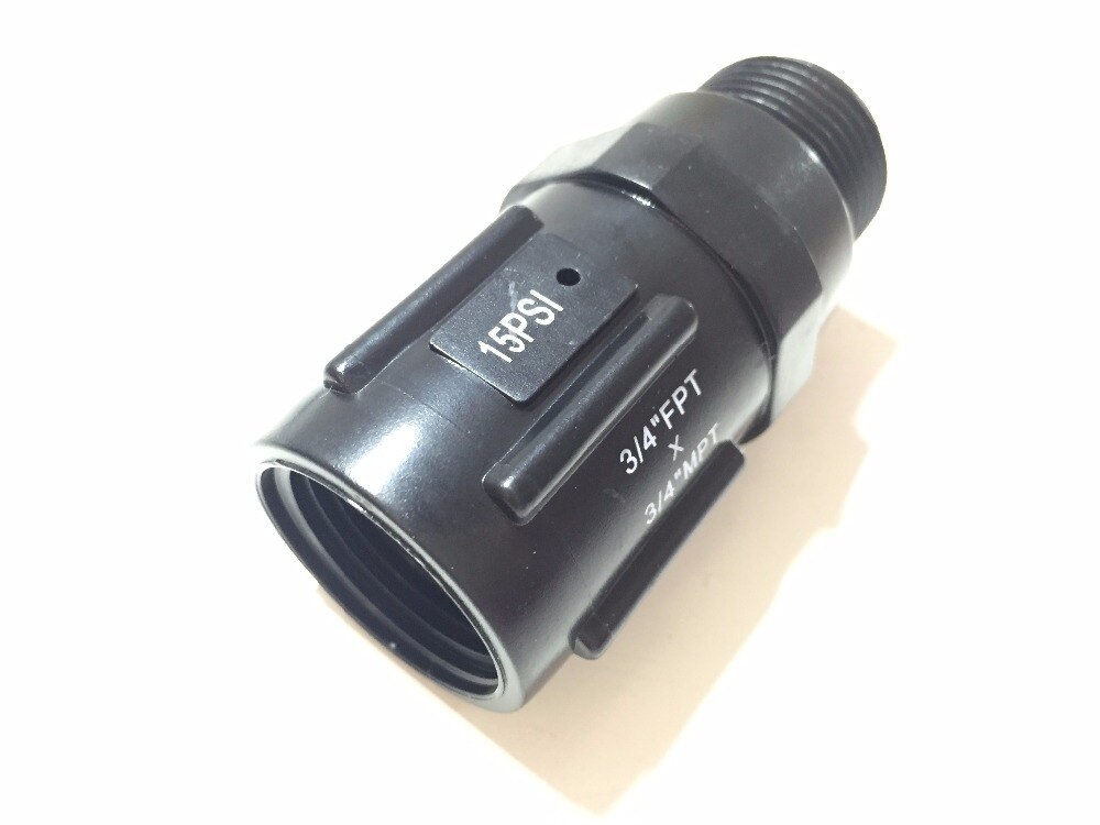 15 PSI 20PSI 25PSI 30PSI Garden Irrigation Drip Irrigation Pressure Regulator Hose Threaded 3/4" FM Thread
