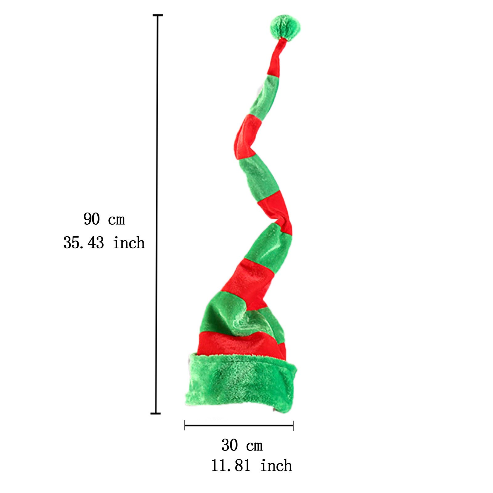 Christmas Elf Hat Children's Adult Hat Spring Elves Cap Funny Party Costume Party Year Decorations Santa Claus #YJ