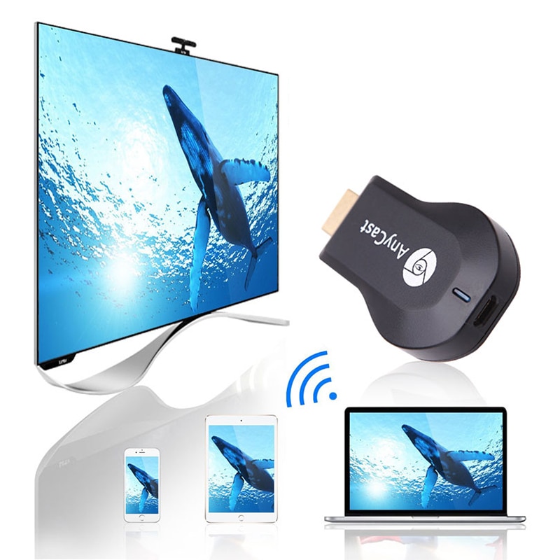 Anycast M2 Plus TV Stick Wifi Display Receiver Dongle For DLNA Miracast Airplay Airmirror Mirascreen Mirroring Screen HDMI 1080