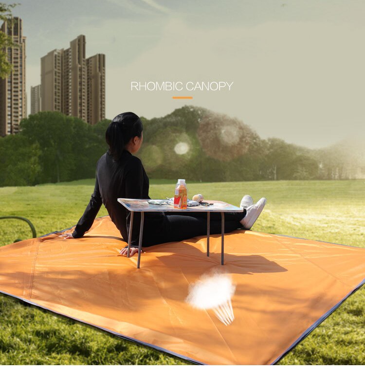 Ultralight Portable Outdoor Shade Cloth Camping Tent Sun Awning Camping Rain Shelter Garden Beach Shade Tent for traveling