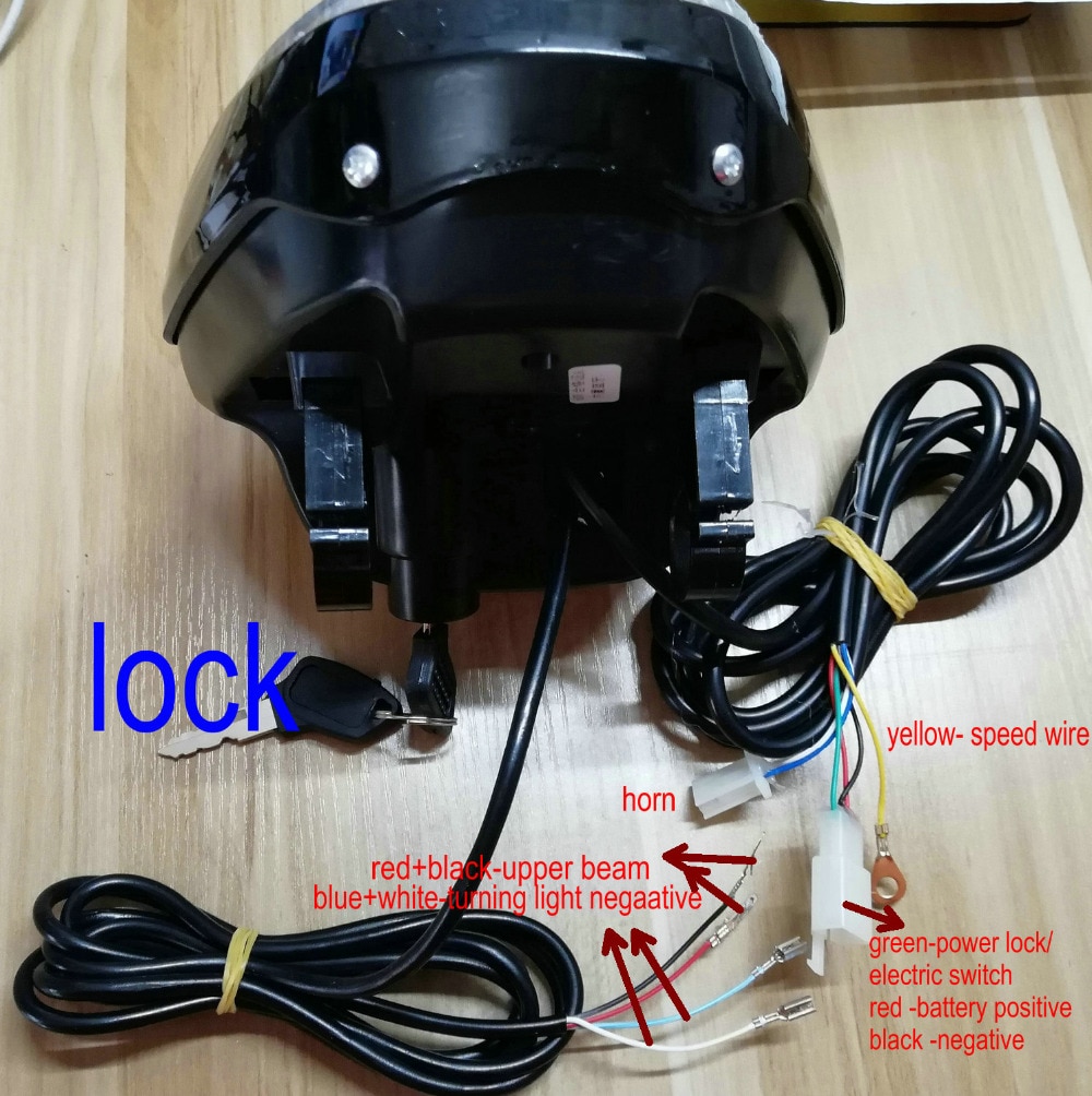 speedometer&battery level indicator&60v display with frontlight &bluetooth for electric bike scooter tricycle mobility diy parts