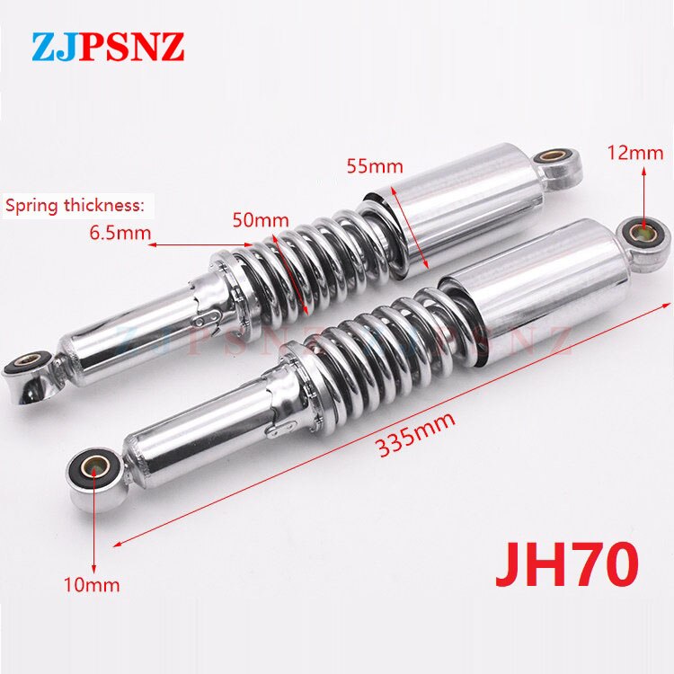 70CC 100CC 110CC 125CC 250CC GN GS125 JH70 WY DY TBT Shock Absorber Motorcycle Springs Shock Absorber Rear Shock Absorber: Ivory