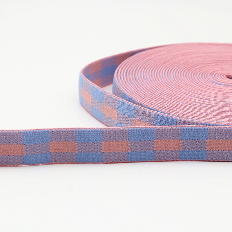 25mm Elastic Band Square Elastic Band Rubber Band Belt, Suitable for Shoes, Hats, Clothes, Luggage DIY Sewing Accessories 1M 5M: black / 5M