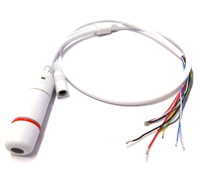 10pcs Waterproof POE LAN cable for CCTV IP camera board module with weatherproof connector