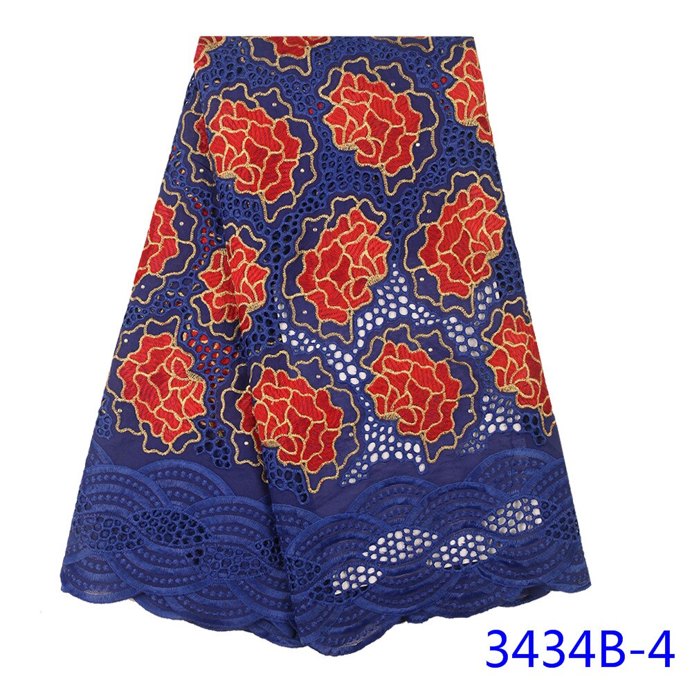 Afrikaanse Fluwelen Kant Stof Kant Nigeriaanse Kant Stoffen Voor Trouwjurk Naaien Franse Kant Stof YA3386B-1: Picture 4