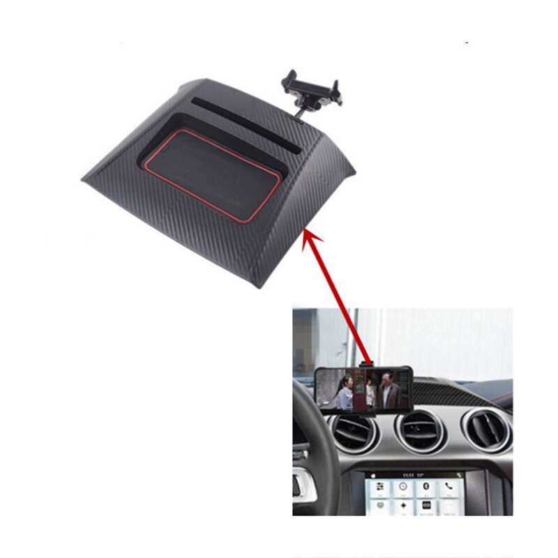 Auto Multi-Mount Dash Telefoon Houder Opbergdoos Voor Ford Mustang Interieur