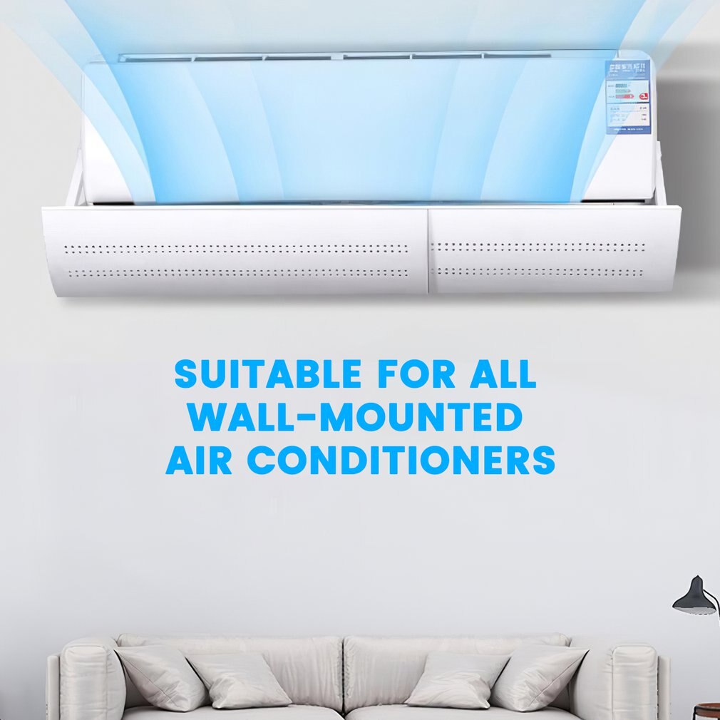 Klimatyzator wysuwana szyba przednia, aby zapobiec bezpośrednim dmuchaniu osłona przegrody klimatyzacji