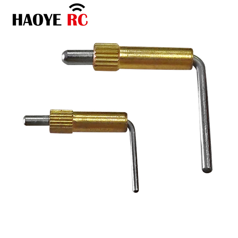 Haoye 2 piezas de cerraduras de dosel de metal pestillo con resorte 90 ° /120 ° Para piezas de aviones RC aviones eléctricos accesorios de modelo de espuma