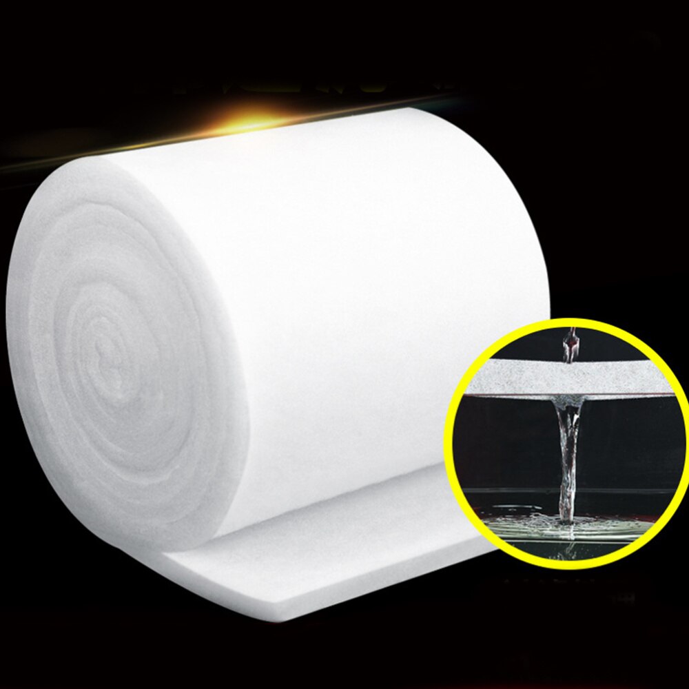 Aquariumfilter katoen aquarium biochemisch katoenfilter witte vezel vijver biochemisch filter schuim filterspons 2m x 12cm