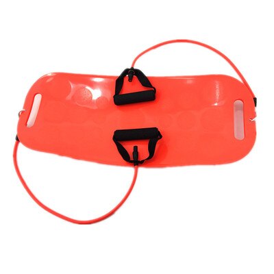 Fitness Waist Yoga Twister Balance Board Simply Fit Stabilizer Dance Wobble Borad Disk Pad Gym Home Training Abs Exercise Plate: orange with rope