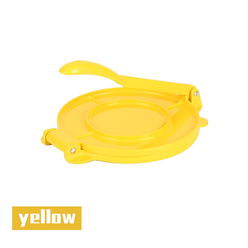 Presse à gâteau en alliage d'aluminium, 20CM, presse à pâte, appareil ménager: Yellow