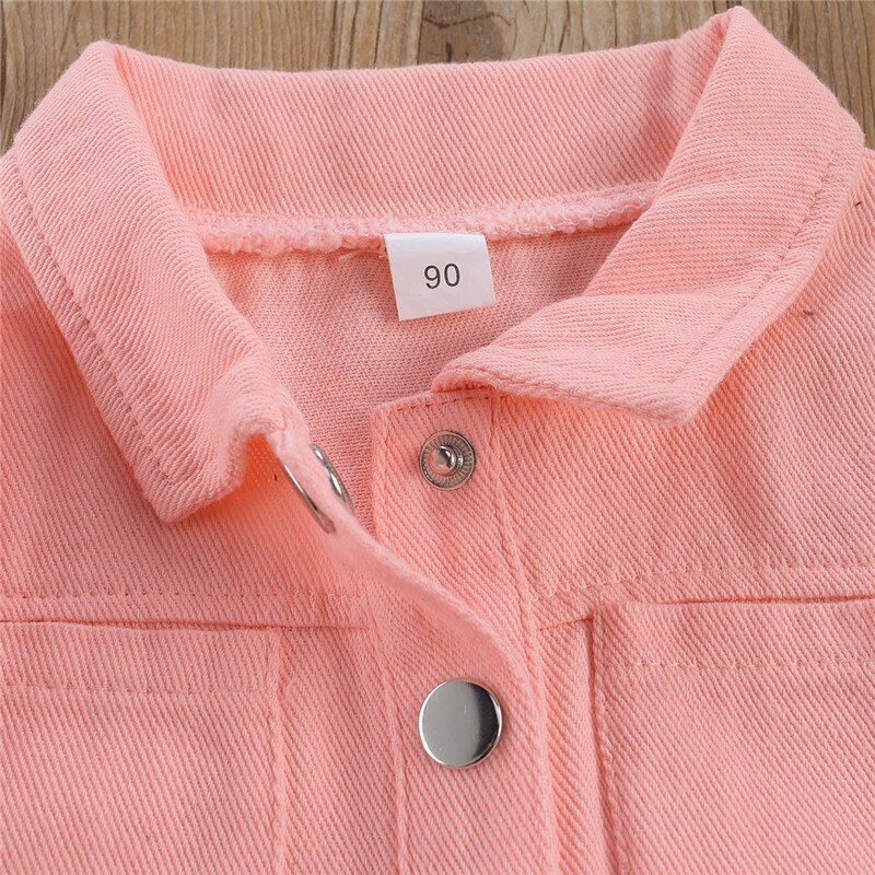 Infant Kids Baby Meisjes Denim Jumpsuit Werkkleding Een Stuk Peuter Pocket Korte Mouw Romper Voor Kinderen Overalls